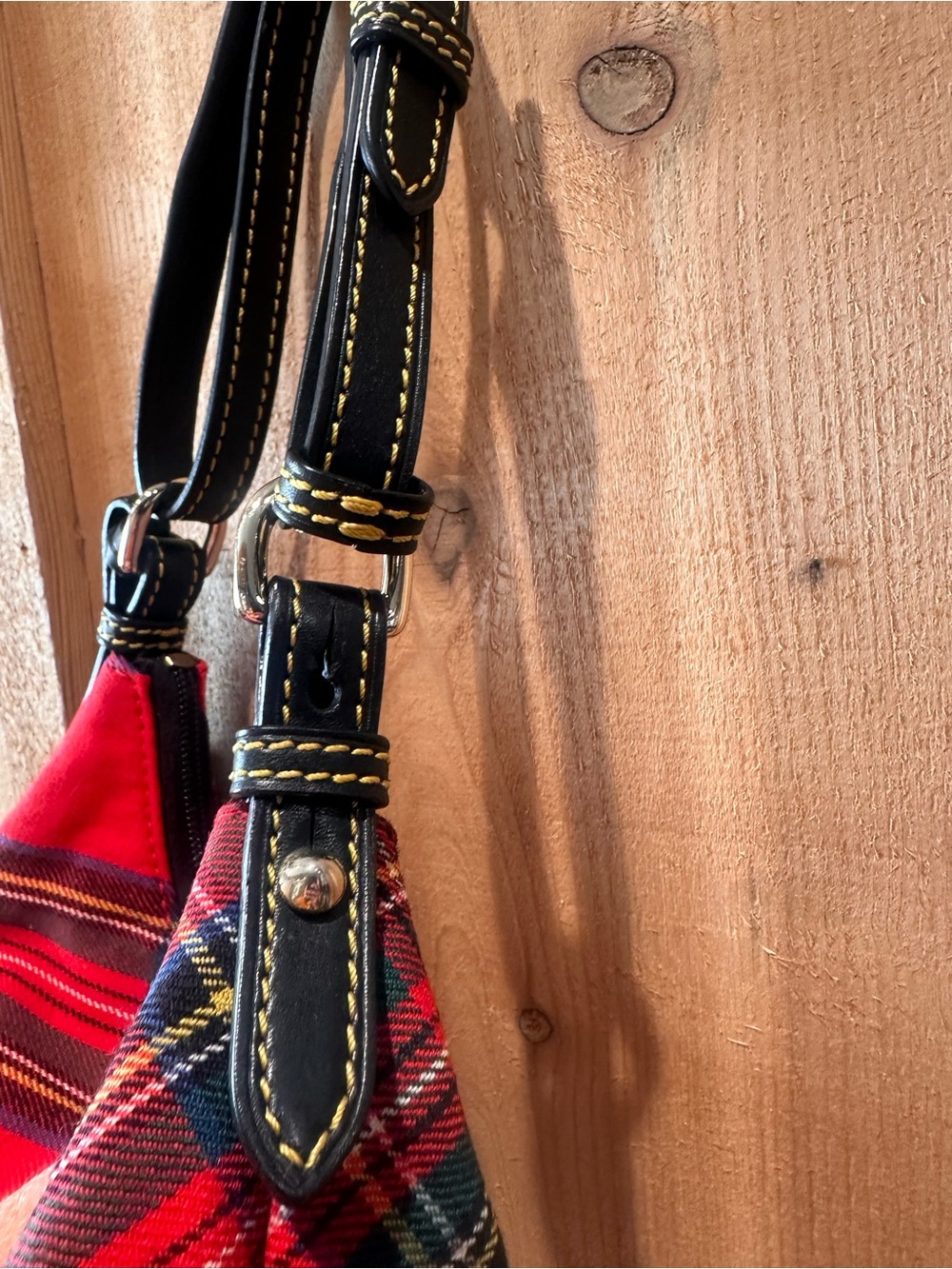 Dooney & Bourke Tartan Plaid Bag - Picture 7 of 11